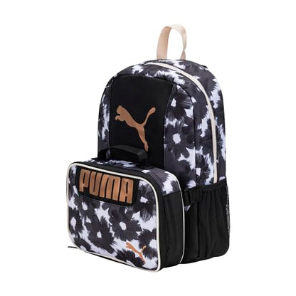 PUMA KIDS' EVERCAT BACKPACK & LUNCH KIT COMBO - color: Black/Gold