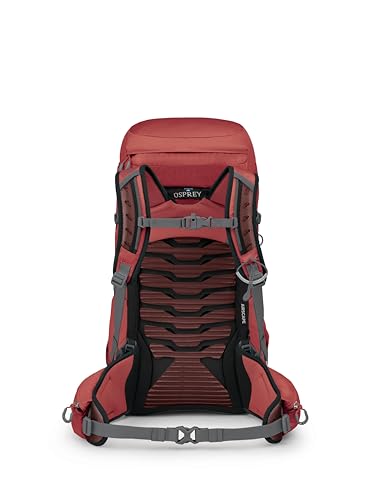 Osprey Tempest 33L Women's Lightweight Hiking Backpack - Daypack for Travel & Camping, Red Pampas/Coal Grey - color: Red Pampas/Coal Grey, size: 33L - Standard Fit