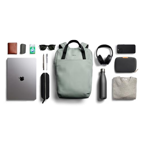 Bellroy Via Workpack (16” laptop bag, commuter backpack, work bag) - Eucalyptus - color: Eucalyptus
