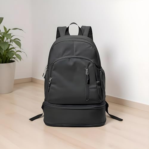 Gym Bag Backpack,Dry-Wet Separation Back Pack with Wet Pocket | Gym Backpack with Shoe Compartment,for Workout Swimming Yoga Training Short Trips