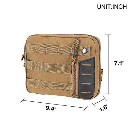 EXCELLENT ELITE SPANKER Molle Admin Pouch Tactical EDC Tool Pouch - color: Coyote Brown