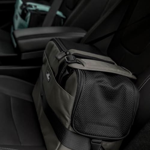 Sleepypod Atom - Airline Approved Pet Carrier and Crash-Tested Car Seat for Cats and Dogs up to 12 lbs (Olive Green) - color: Olive Green