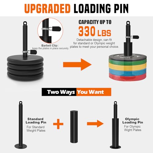 SERTT Weight Cable Pulley System Gym, Upgraded Cable Pulley Attachments for LAT Pull Down, Biceps Curl, Tricep, Arm Workouts - Home Gym Add On Equipment - color: Black