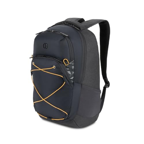 SwissGear 8175 Laptop Backpack, Charcoal Heather, 18 Inches - color: Charcoal Heather