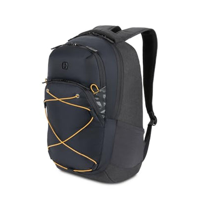 SwissGear 8175 Laptop Backpack, Charcoal Heather, 18 Inches - color: Charcoal Heather