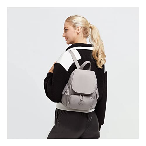 Kipling Women's City Pack Mini Backpack, Lightweight Versatile Daypack, Bag - color: Grey Gris, size: Mini