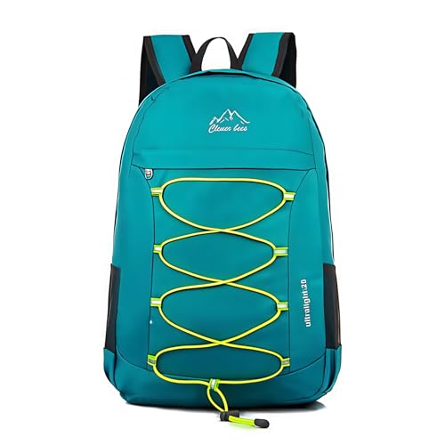 Outdoor Water Resistant Hiking Backpack - color: Teal