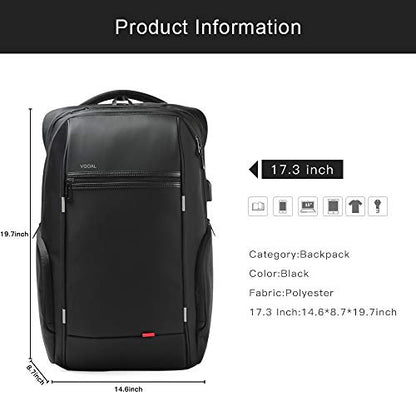 VGOAL Carry On Backpack,Extra Large 33L Flight Approved Water Resistant Durable 15.6-inch Laptop Backpacks - color: Fg3140