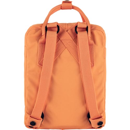 Fjällräven Kanken Mini Backpack - Compact Everyday Carry, Durable Vinylon Fabric - Travel - color: Sunstone Orange