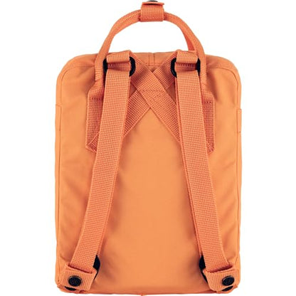 Fjällräven Kanken Mini Backpack - Compact Everyday Carry, Durable Vinylon Fabric - Travel - color: Sunstone Orange