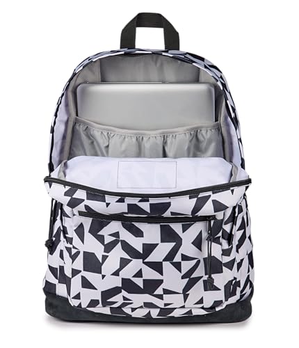 JanSport Right Pack Backpack - Durable Daypack with Padded 15 Laptop Sleeve, Spacious Main Compartment & Integrated Water Bottle Pocket - Groovy Grids - color: Groovy Grids