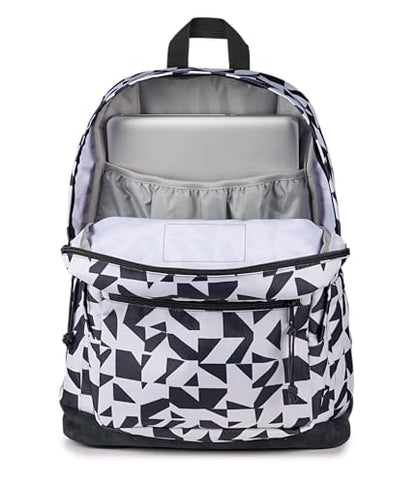 JanSport Right Pack Backpack - Durable Daypack with Padded 15 Laptop Sleeve, Spacious Main Compartment & Integrated Water Bottle Pocket - Groovy Grids - color: Groovy Grids