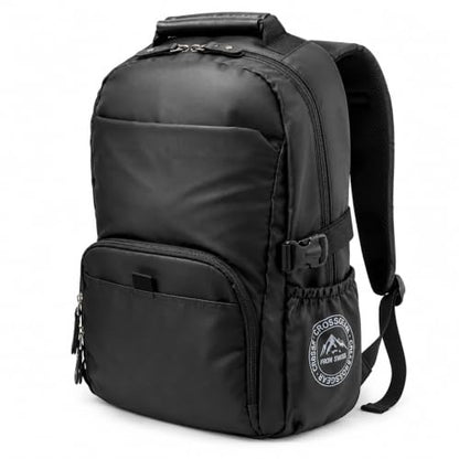 star cloud Business Laptop Backpack for Men, Travel Backpack with Front Organizer Pocket, Spacious Main Compartment, Side Bottle Pocket and Compression Buckle Strap for Commute and Weekend Trip
