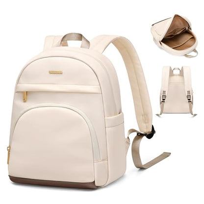 TENSTAR Mini Backpack for Women Stylish Convertible Back Pack Purse, Light Weight Daypack Purses Daily Backpack Cute Bookbag for College Travel, Apricot - color: Apricot