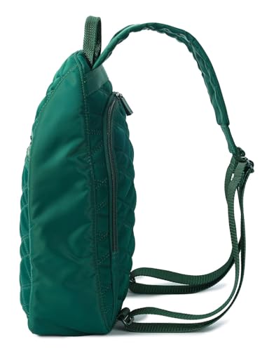 Hedgren Womens Vogue L Backpack Quilted Varsity Green, One Size - color: Quilted Varsity Green