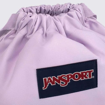 JanSport Draw Sack, Pastel Lilac - color: Pastel Lilac