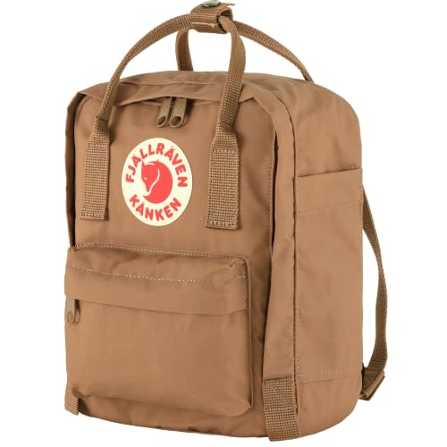Fjällräven Kanken Mini Backpack - Compact Everyday Carry, Durable Vinylon Fabric - Travel - color: Khaki Dust