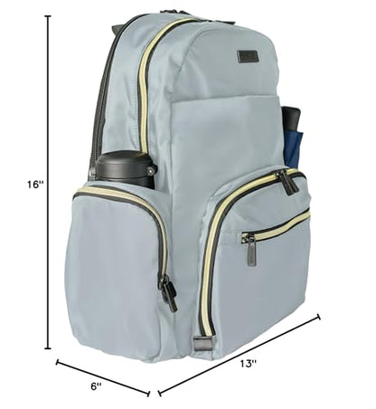 Kenneth Cole REACTION Sophie Backpack, Slate, 15" Laptop - color: Slate, size: 15" Laptop without Carry-On