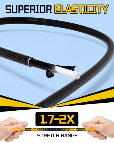 8 Pcs 18 Inch Adjustable Carabiner Bungee Cords with Hooks, Easy to Adjust from 7" to 18", Black Bungee Straps with UV-Resistance & Superior Elasticity for Cargo, Bike, Luggage, Carts, Truck, etc - size: 18 Inch, style: Adjustable