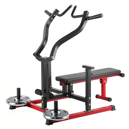VEVOR Chest Press Machine, 450 LBS Bench Press Set, Adjustable Flat Incline Bench with Independent Converging Arms, Upper Chest Equipment, Fitness Home Gym Equipment for Chest, AB Workouts, Shoulder