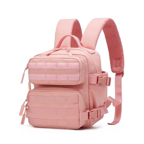 9L Mini Backpack for Men and Women, Small Backpack for Gym Hiking Travel Sports Running (Pink) - color: 9l-pink