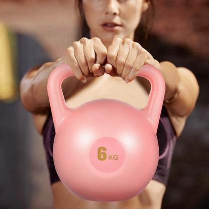 Portable Water Filled Kettlebell PE Material Exercise Equipment for Men Women Home Gym Strength Training Travel Fitness