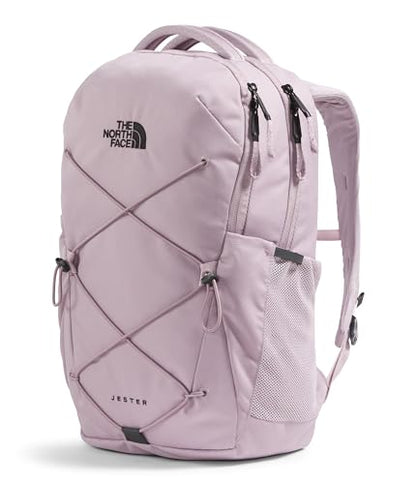 The North Face Women's Jester Everyday Laptop Backpack - Commuter Travel Bag, Laptop Sleeve, Water-Repellent, Ashen Purple/TNF Black, One Size - color: Ashen Purple/Tnf Black