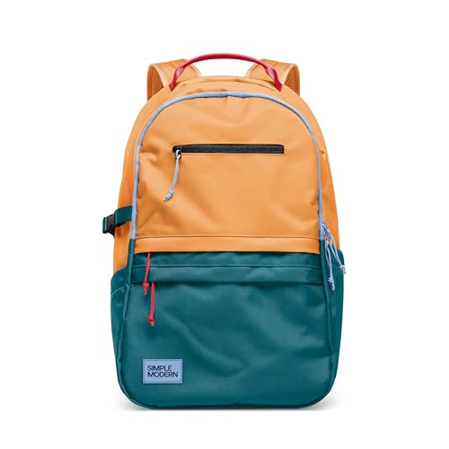 Simple Modern Ellis Backpack for School | Medium 20L Elementary Middle and High School Bookbag for Kids and Teens | Girls and Boys | Sunset Riptide - color: Multi-color: Sunset Riptide, size: Medium | 20 Liter