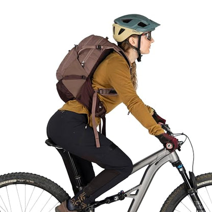 Osprey Raven 14L Women's Mountain Biking Backpack with Hydraulics Reservoir - color: Deep Fig, style: 14l