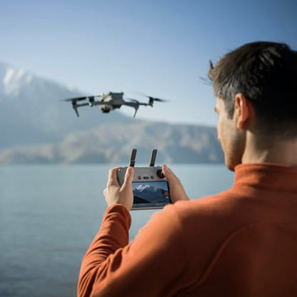 DJI Air 3S Fly More Combo (RC 2 Screen Remote Controller), Drone with 1" CMOS Wide-Angle & Medium Tele Camera for Adults, 4K/60fps, Omnidirectional Sensing & 3 Batteries for Extended Flight Time - style: Air 3S Fly More Combo (RC 2)
