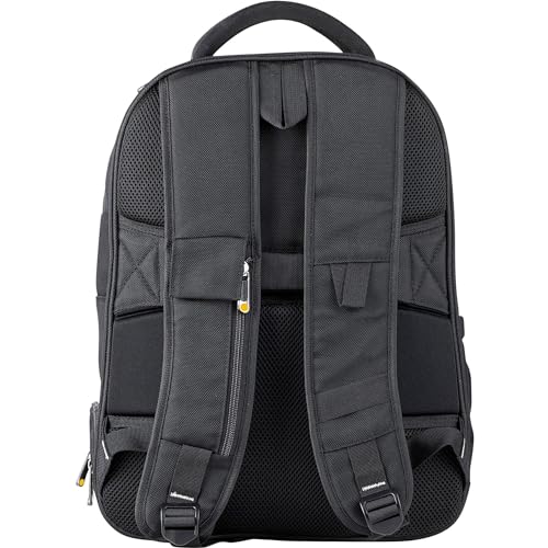 StarTech.com Unisex Backpack Ergonomic Computer Bag with Removable Accessory Case-Laptop/Tablet Pockets-Nylon, Black, 15.6" Professional IT Tech Work/Travel/Commute (NTBKBAG156) - size: 15.6"
