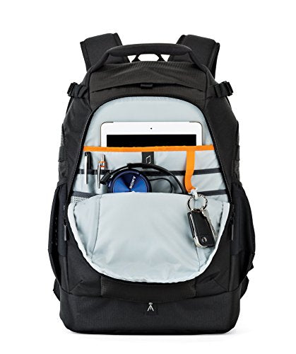 Lowepro LP37129, Flipside 400 AW II Camera Backpack, Camera Accessories, for DSLR, CSC, Mirrorless, 15 Inch Laptop, Tablet, Additional Lenses, Black - size: BP 400 AW II