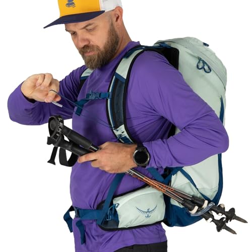Osprey Talon 26L Men's Lightweight Hiking Backpack - Daypack for Travel & Camping, Phantom Grey/Dark Charcoal - color: Phantom Grey/Dark Charcoal, size: 26L - Standard Fit