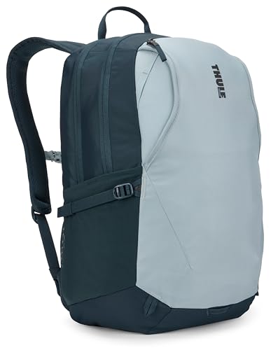 Thule EnRoute Backpack 23L, Elevated 15.6" laptop pocket, 10.5" tablet sleeve, Soft-lined pocket for valuables, TPU zippered pocket for wet/dirty items - color: Soft Blue/Darkest Blue, size: 23L