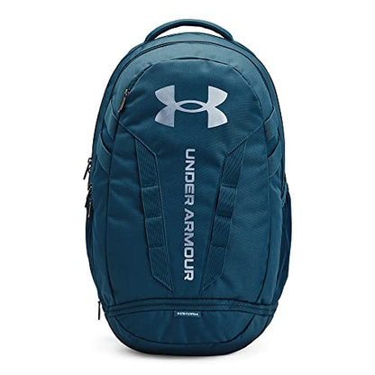 Under Armour Unisex Hustle 5.0 Backpack - color: (414) Static Blue / Static Blue / Metallic Harbor Blue