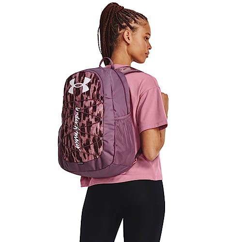 Under Armour Hustle Sport Backpack - color: (500) Misty Purple / / White