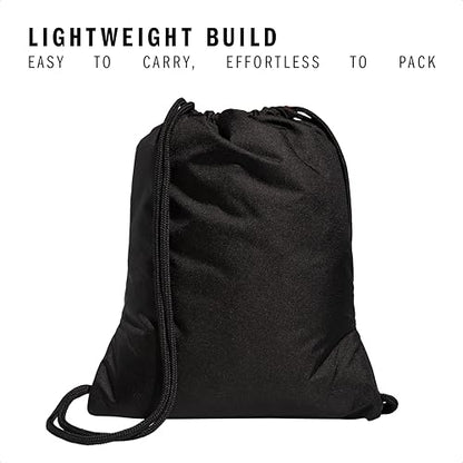 adidas Alliance Sackpack – Drawstring Backpack for Sports, Small Gym Bag, Team Power Red/2, OSFA - color: Team Power Red/2