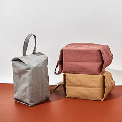 Kissvian Travel Small Stuff Sacks Luggage Organizer Bags Packing Cubes for Socks, Panties, Cosmetics, Sundries - color: Grey