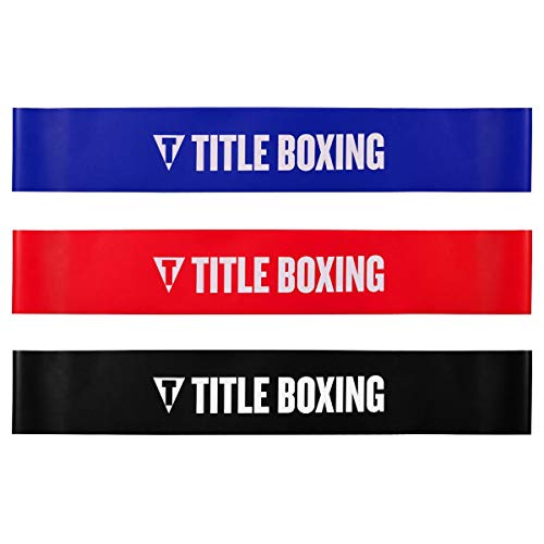 TITLE Boxing Power Stance Resistance Bands - Resistance Bands, Strength Training Equipment, Exercise Bands, Resistance Bands for Working Out, Workout Bands, Fitness Equipment, Resistance Band Set