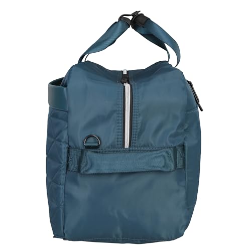 Kenneth Cole REACTION Emma 15" Convertible Duffel Carry On for Gym and Travel Bag, Deep Teal - color: Deep Teal, size: Carry-On 15-Inch