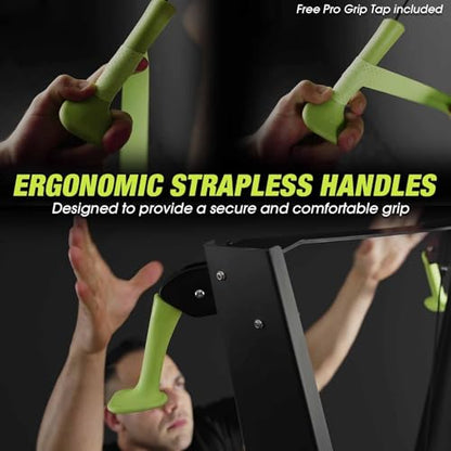 Ski Exercise Machine, GMWD Ski Equipment Indoor Aerobic Wind Resistance Machine, Indoor Strength Training Home Gym Equipment - color: Green