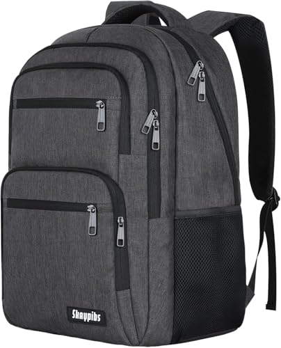 Skaypibs Backpck for Men Women, School Backpack for Boys Girls Teen, 17.3 inch Laptop Back Pack with Reinforced Straps for travel, Work backpack,book bag, Bookbag Mochilas para hombres Black - color: A2-black, size: 17.3 Inch