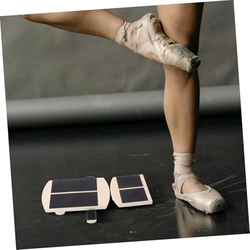 STOBAZA Wooden Calf Stretch Board for Dancers Balance Trainer for One-legged Exercises Portable Foot Strengthener and Ankle Stability Device for Home Gym Use
