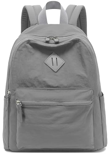 CAMTOP Small Backpack for Women Mini Backpack Purse Girls Lightweight Cute Fashion Backpack Bookbag Daypack for Travel Shopping Them Park - color: Dark Grey