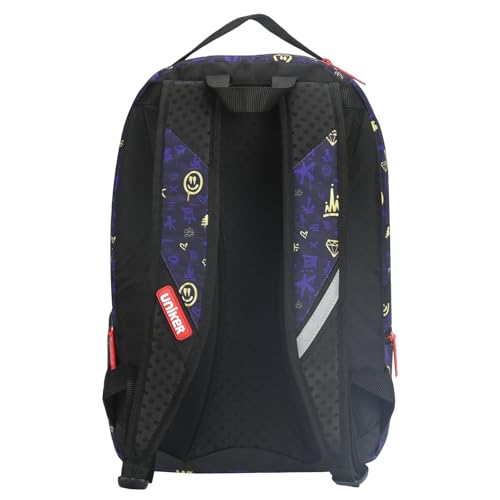 Graffiti Backpack, Designer Laptop Backpack for 15.6 Inch Work,Water Resistant Backpack Computer Bag (KingBear) - color: Kingbear