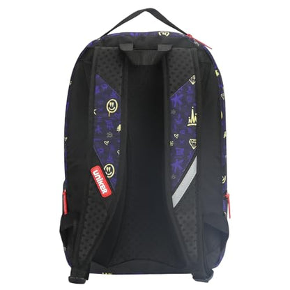 Graffiti Backpack, Designer Laptop Backpack for 15.6 Inch Work,Water Resistant Backpack Computer Bag (KingBear) - color: Kingbear