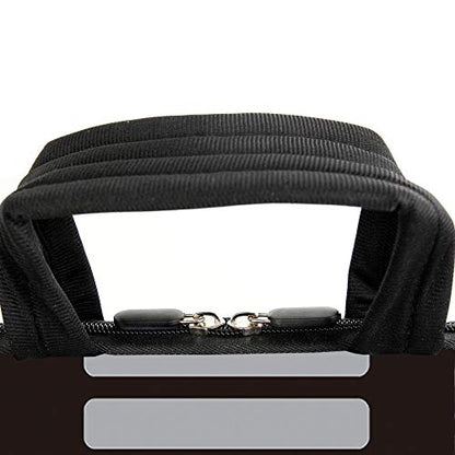 AMARY 17" Laptop Shoulder Bag Carrying Case Adjustable shoulder straps, comfortable handle, front pocket for storing mouse (Game) - color: Game