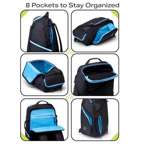 DefiantMind Large Premium Basketball Bag, Backpack, For Elite Youth, Boys, Girls, For Shoes or Cleats, Water Bottles, School, also great for Volleyball, Soccer