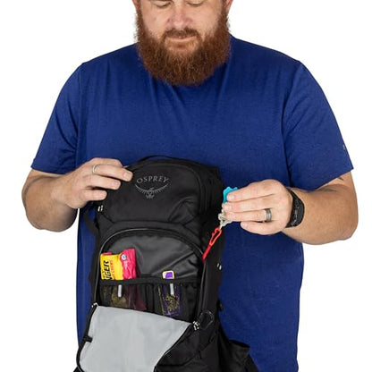 Osprey Raptor 14L Men's Mountain Biking Backpack with Hydraulics Reservoir - color: Black, style: 14l (Extended Fit)