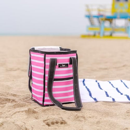 SCOUT Pleasure Chest - Soft, Lightweight, Insulated Cooler, Fits 5 Wine Bottles, Cooler for Beach, Pool, Boat, and Picnics - color: Catch of the Day